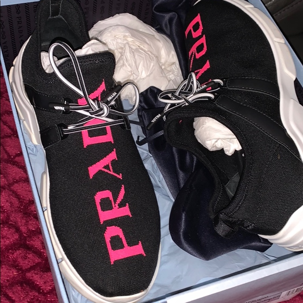 Prada slip ons